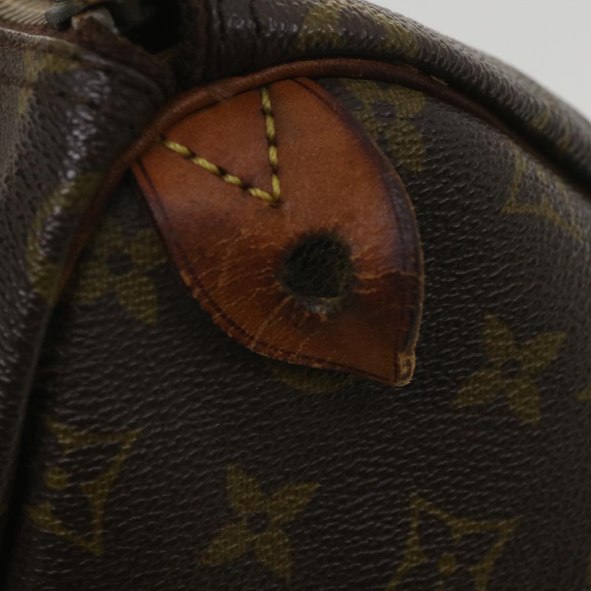 LOUIS VUITTON Monogram Speedy 30 Hand Bag Vintage M41526 LV Auth ar8538