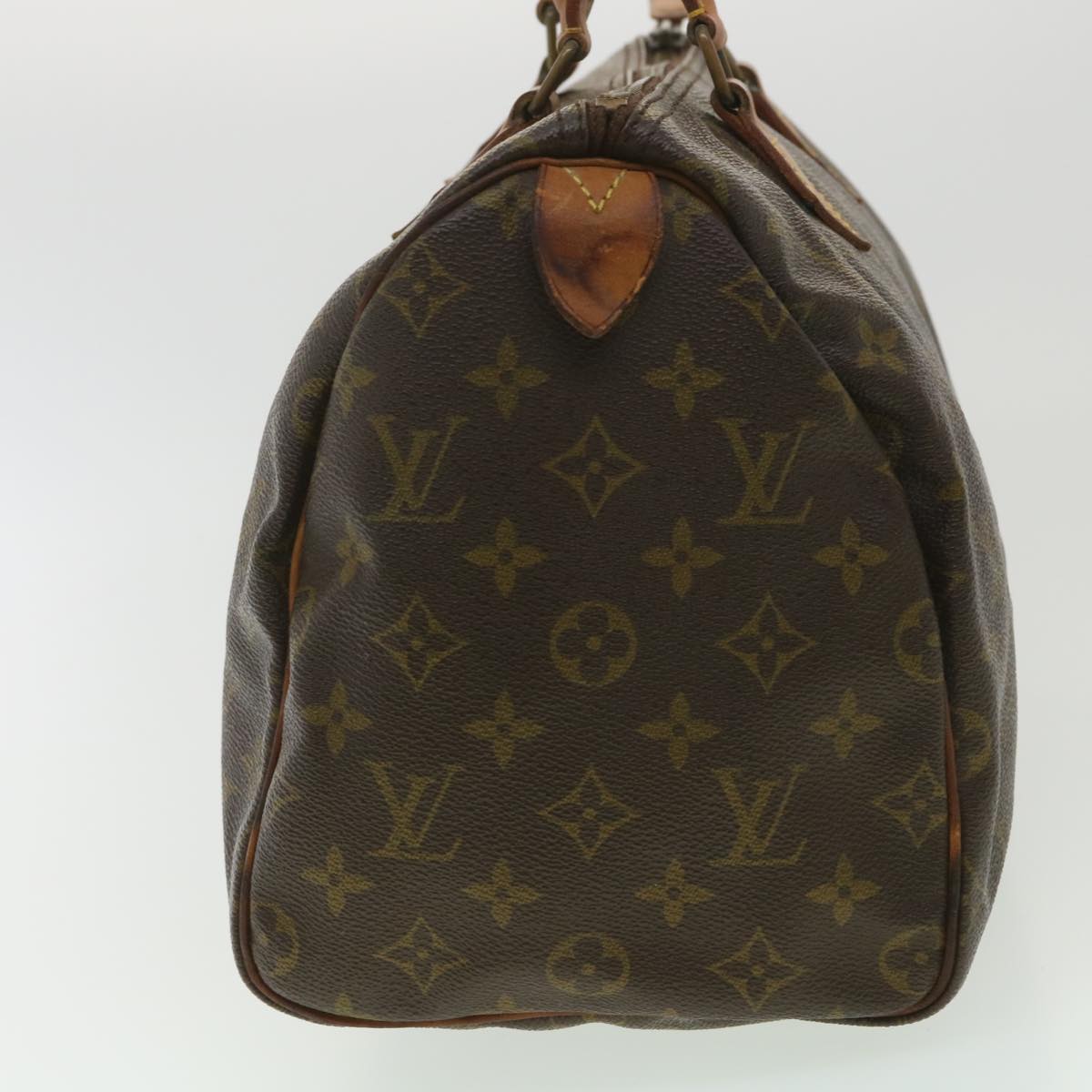 LOUIS VUITTON Monogram Speedy 30 Hand Bag Vintage M41526 LV Auth ar8538