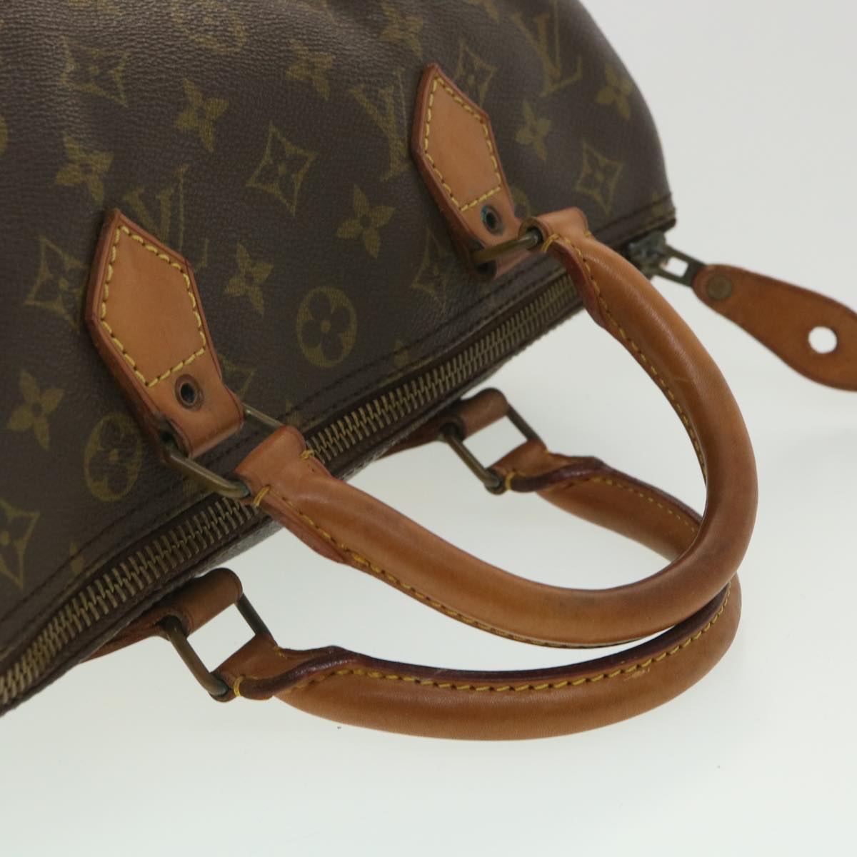 LOUIS VUITTON Monogram Speedy 30 Hand Bag Vintage M41526 LV Auth ar8538