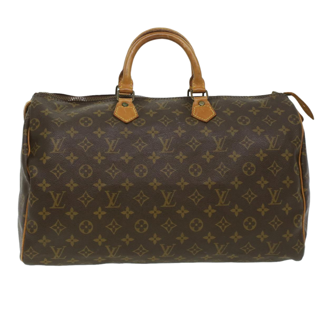 LOUIS VUITTON Monogram Speedy 40 Hand Bag Vintage M41522 LV Auth ar8540