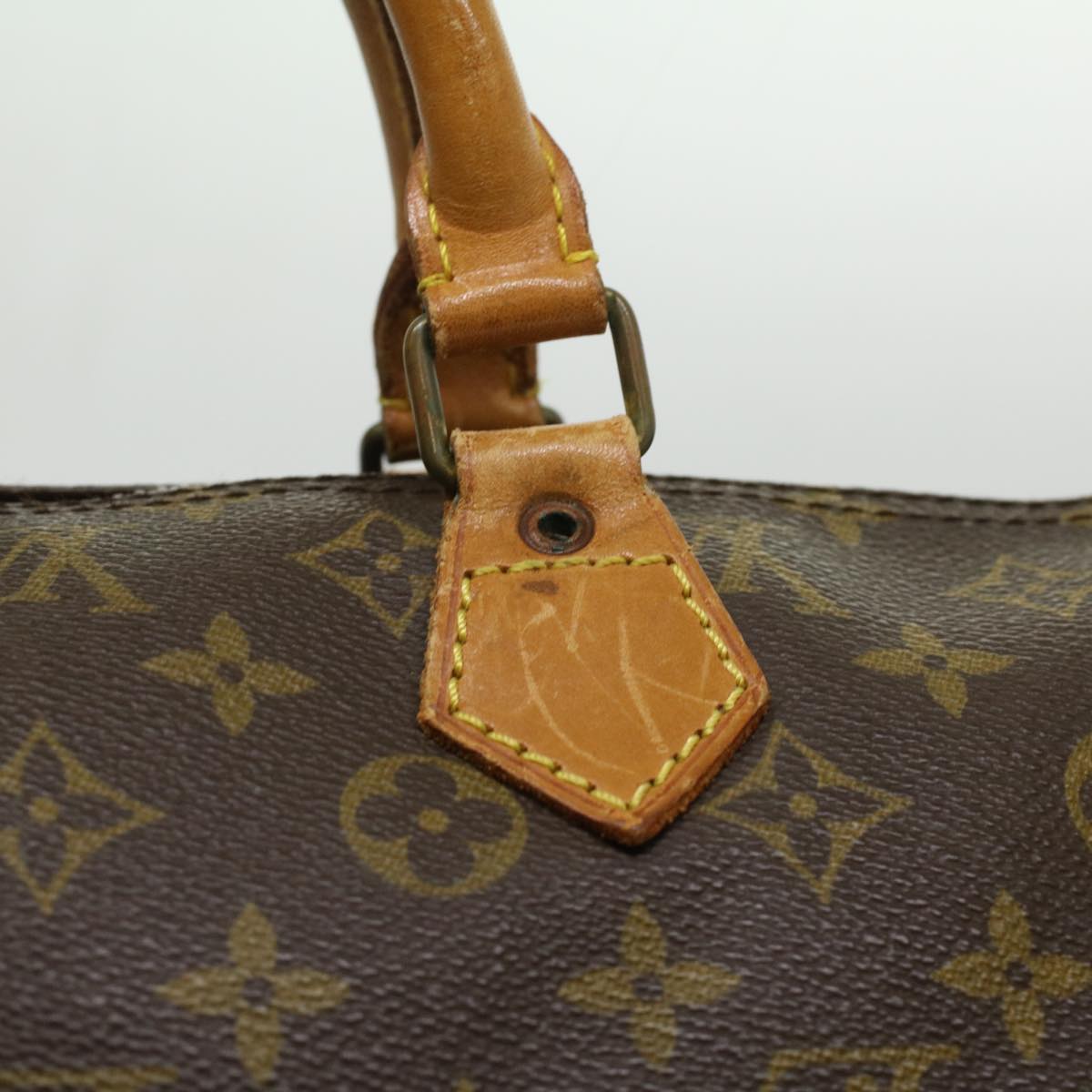 LOUIS VUITTON Monogram Speedy 40 Hand Bag Vintage M41522 LV Auth ar8540