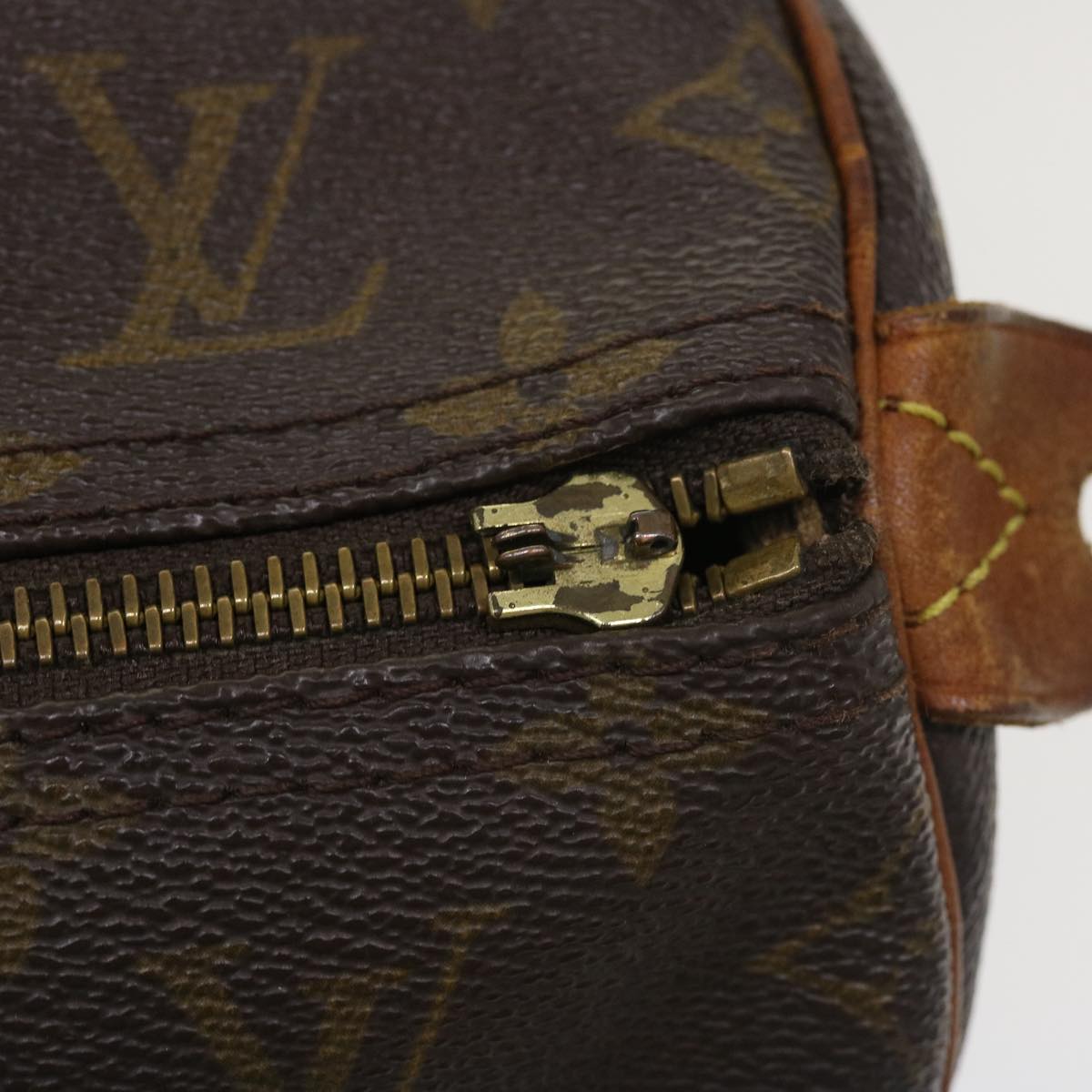 LOUIS VUITTON Monogram Speedy 40 Hand Bag M41522 LV Auth ar8541