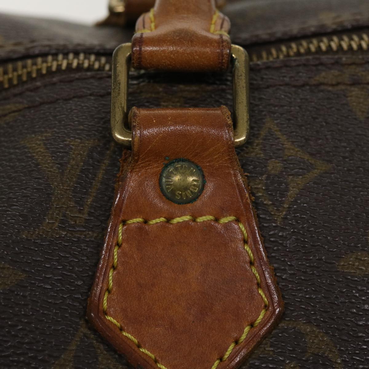 LOUIS VUITTON Monogram Speedy 40 Hand Bag M41522 LV Auth ar8541