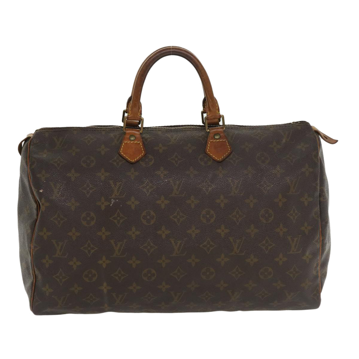 LOUIS VUITTON Monogram Speedy 40 Hand Bag M41522 LV Auth ar8541