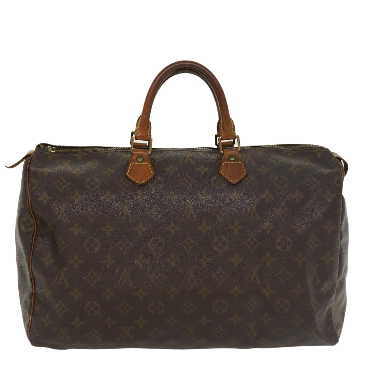 LOUIS VUITTON Monogram Speedy 40 Hand Bag M41522 LV Auth ar8541