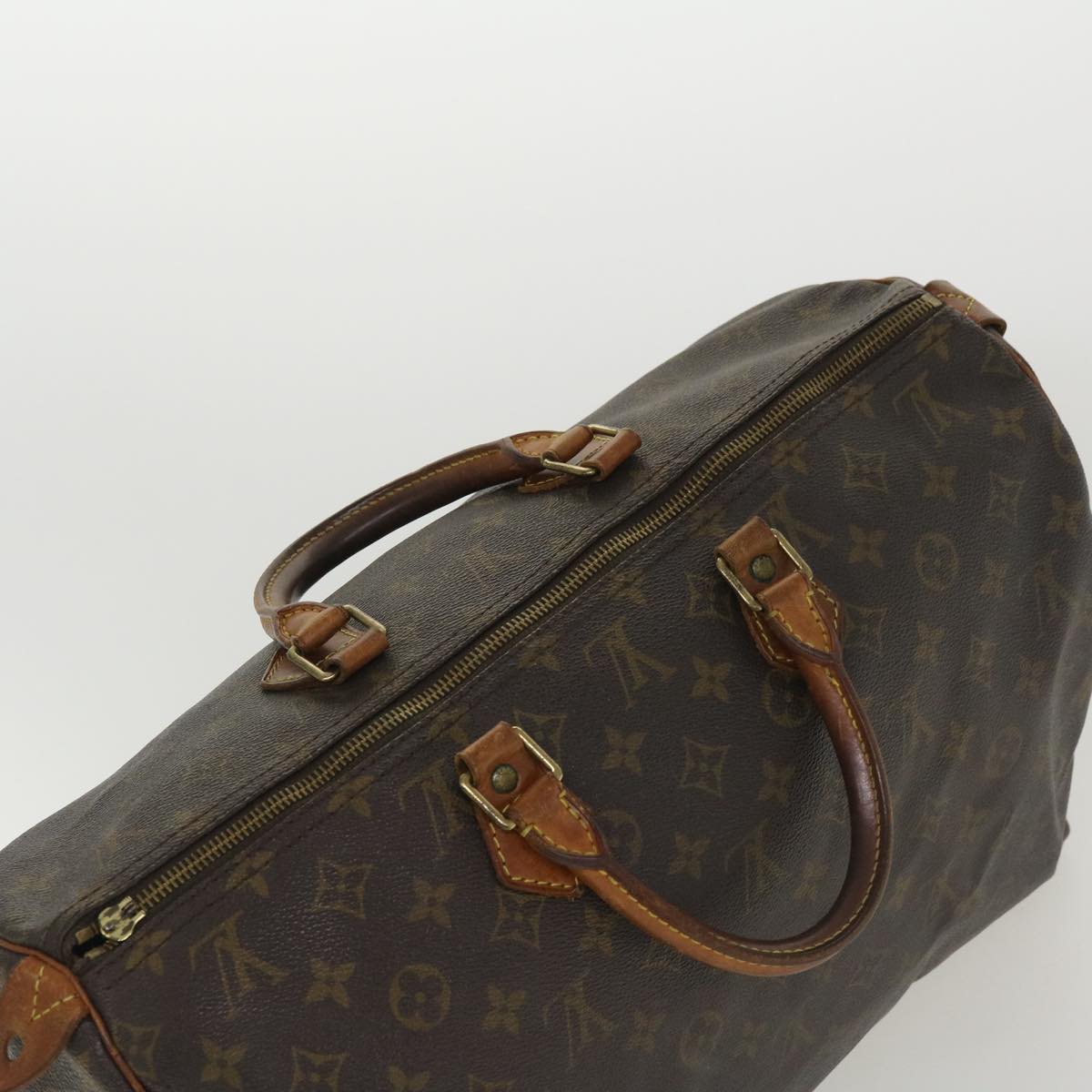 LOUIS VUITTON Monogram Speedy 40 Hand Bag M41522 LV Auth ar8541