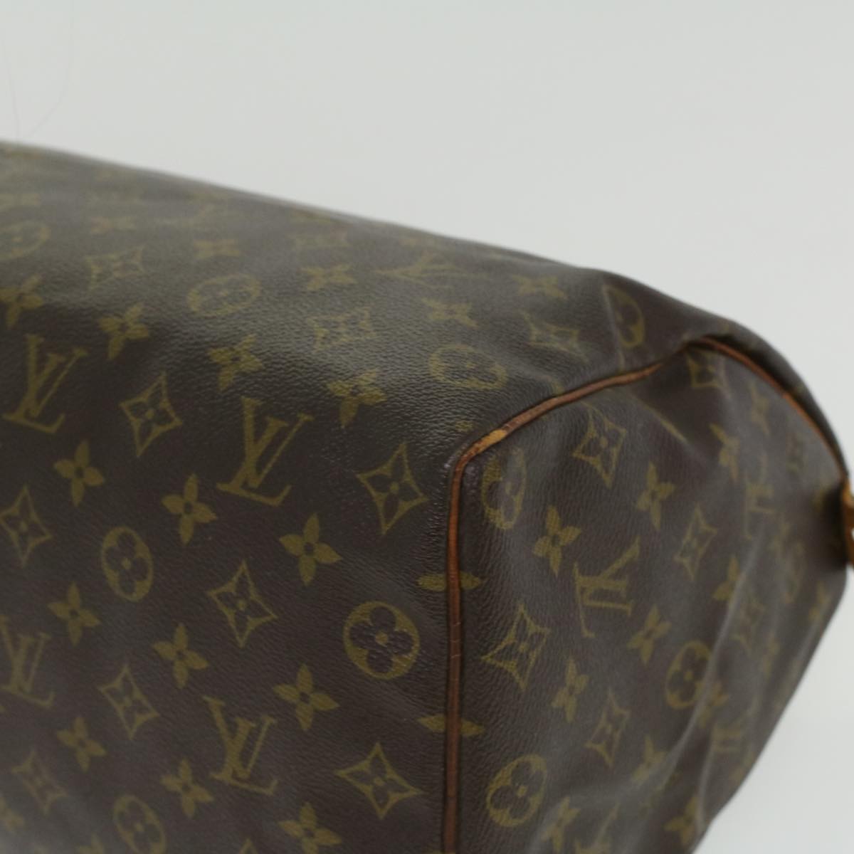 LOUIS VUITTON Monogram Speedy 35 Hand Bag M41524 LV Auth ar8548