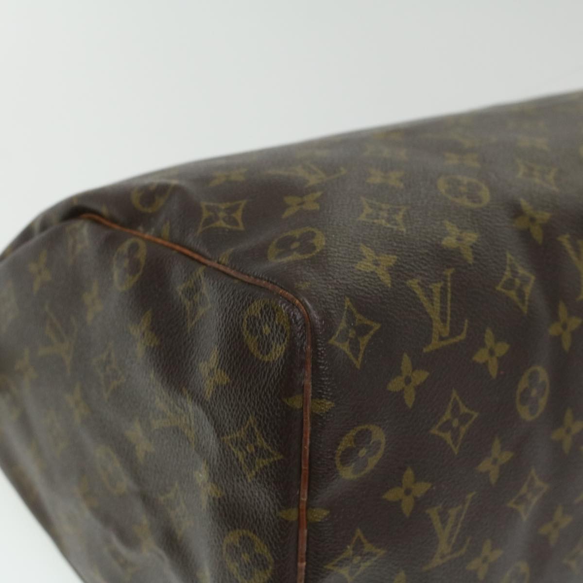 LOUIS VUITTON Monogram Speedy 35 Hand Bag M41524 LV Auth ar8548