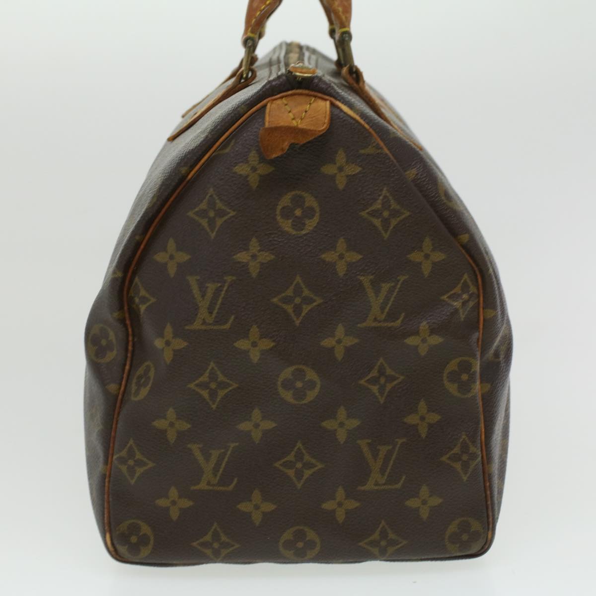 LOUIS VUITTON Monogram Speedy 35 Hand Bag M41524 LV Auth ar8548