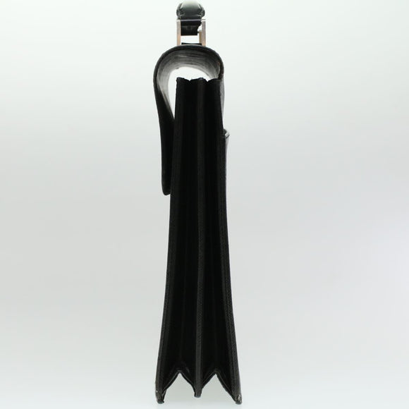 LOUIS VUITTON Taiga Serviette Moscova Briefcase Ardoise Black M54412 Auth ar8569