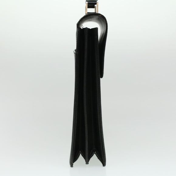 LOUIS VUITTON Taiga Serviette Moscova Briefcase Ardoise Black M54412 Auth ar8569