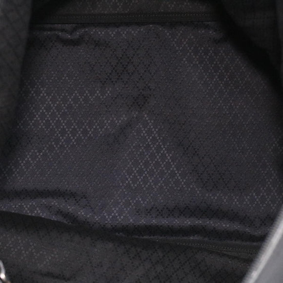 GUCCI Shoulder Bag Canvas Black Auth ar8657