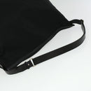 GUCCI Shoulder Bag Canvas Black Auth ar8657-7