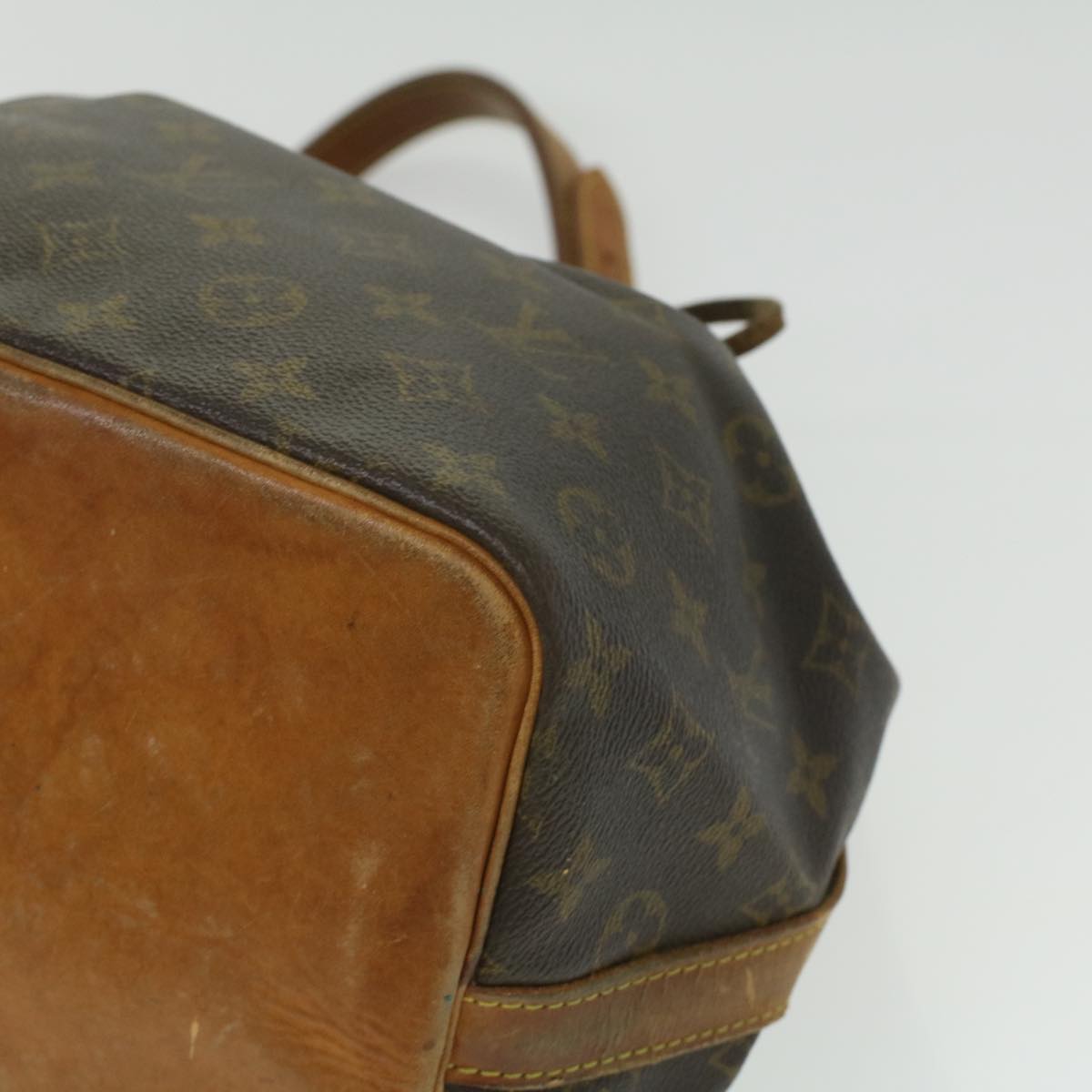 LOUIS VUITTON Monogram Petit Noe Shoulder Bag M42226 LV Auth ar8700