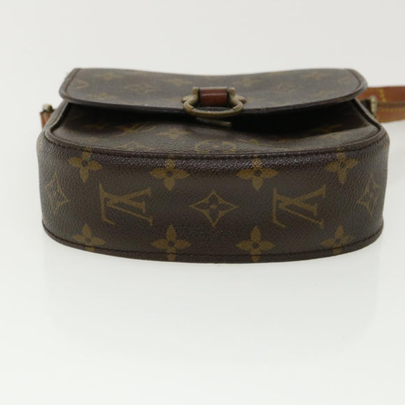 LOUIS VUITTON Monogram Saint Cloud PM Shoulder Bag M51244 LV Auth ar8701