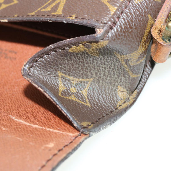 LOUIS VUITTON Monogram Saint Cloud PM Shoulder Bag M51244 LV Auth ar8701