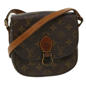 LOUIS VUITTON Monogram Saint Cloud PM Shoulder Bag M51244 LV Auth ar8701