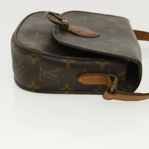 LOUIS VUITTON Monogram Saint Cloud PM Shoulder Bag M51244 LV Auth ar8701