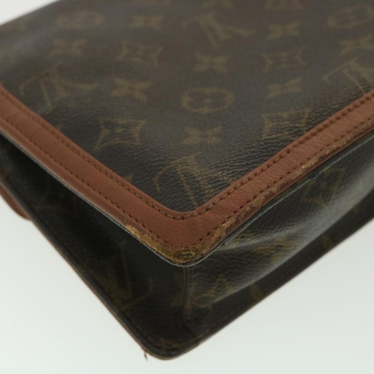 LOUIS VUITTON Monogram Pochette Dam Clutch Bag M51810 LV Auth ar8704