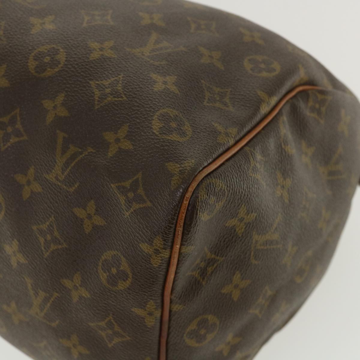 LOUIS VUITTON Monogram Speedy 35 Hand Bag M41524 LV Auth ar8712