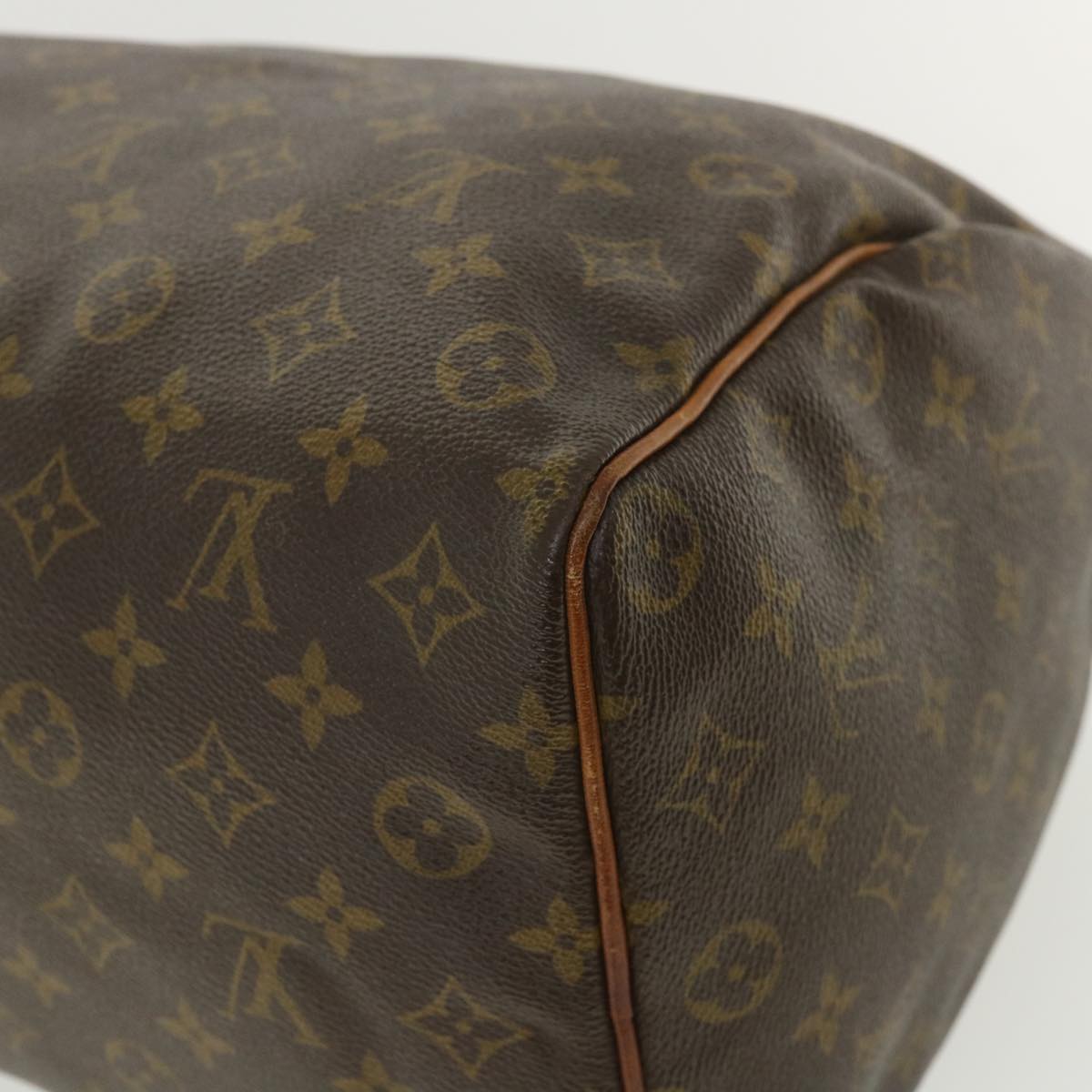 LOUIS VUITTON Monogram Speedy 35 Hand Bag M41524 LV Auth ar8712