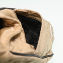 PRADA Quilted Chain Shoulder Bag Nylon Beige Auth ar8728-17