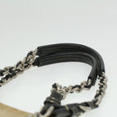 PRADA Quilted Chain Shoulder Bag Nylon Beige Auth ar8728-8