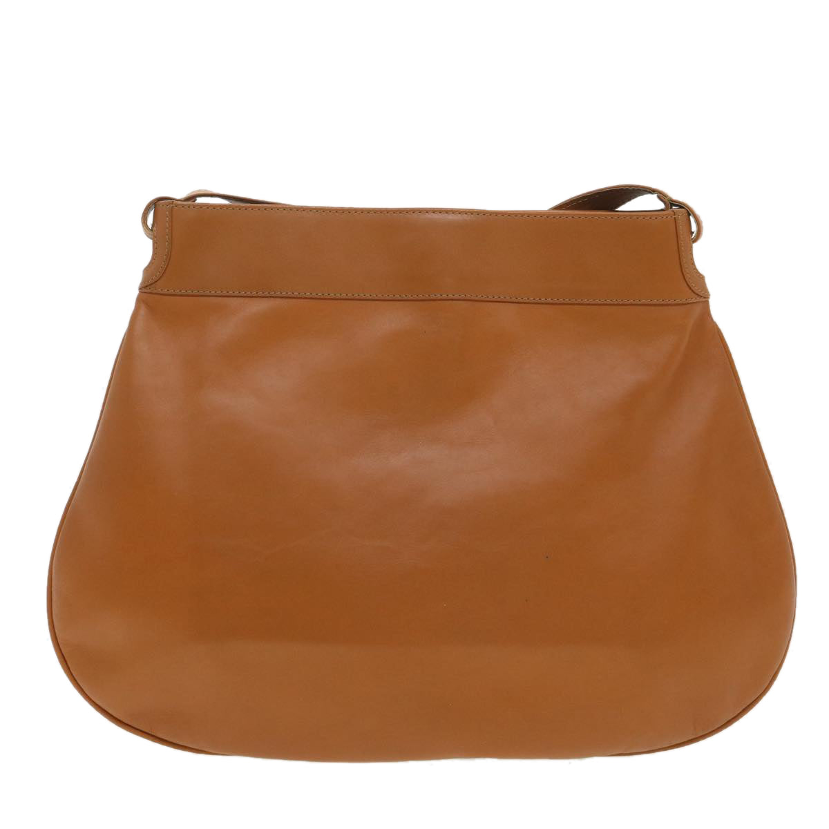 FENDI Shoulder Bag Leather Brown Auth ar8740 - 0