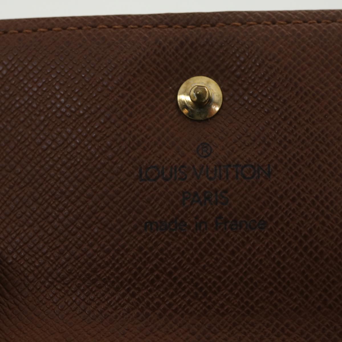 LOUIS VUITTON Monogram Portefeuille Elise Wallet M61654 LV Auth ar8747