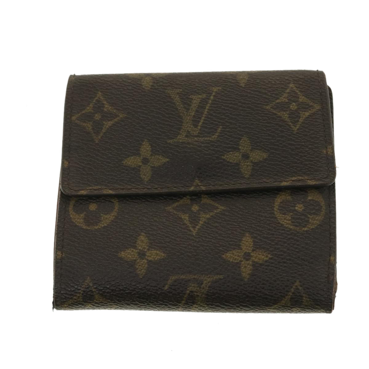 LOUIS VUITTON Monogram Portefeuille Elise Wallet M61654 LV Auth ar8747 - 0