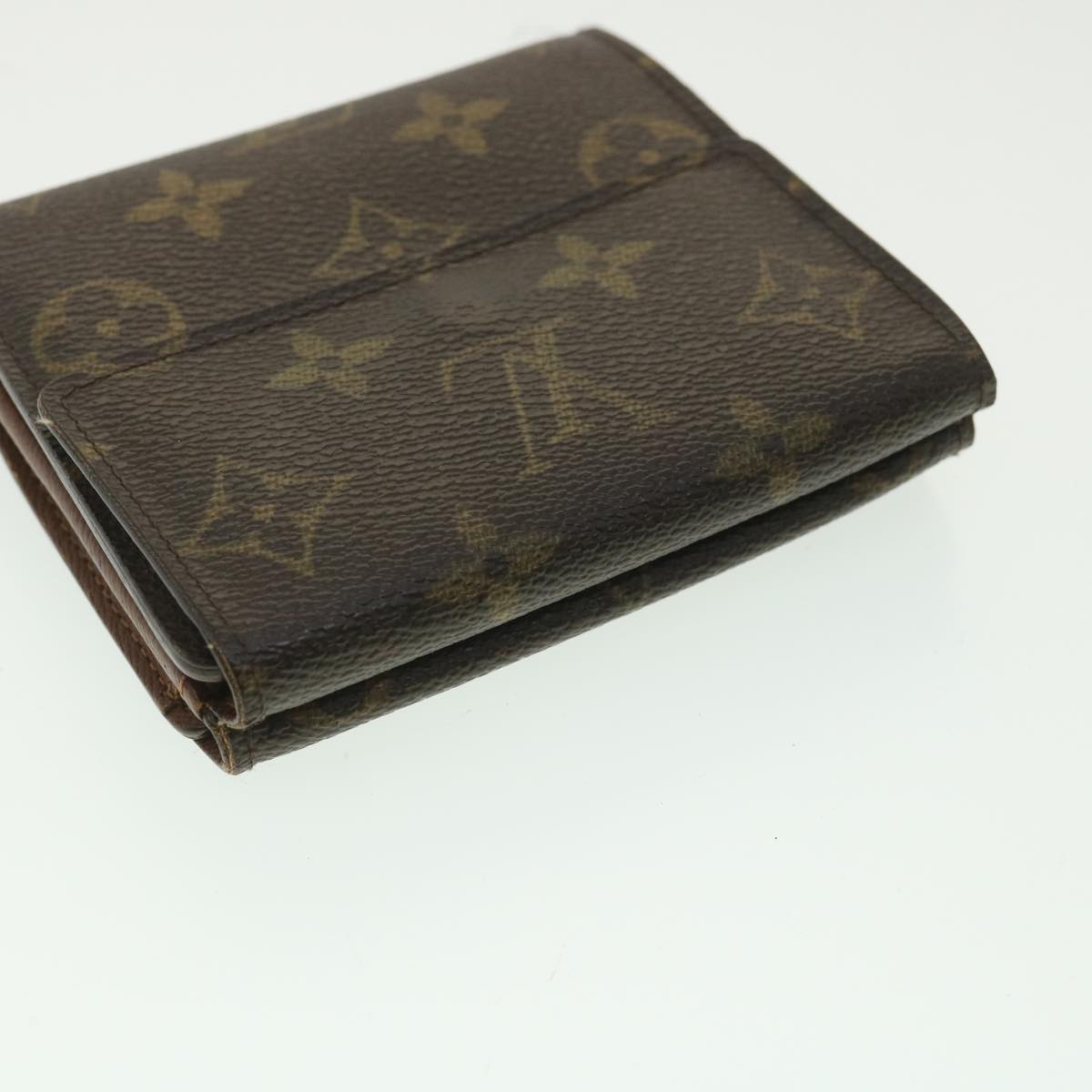 LOUIS VUITTON Monogram Portefeuille Elise Wallet M61654 LV Auth ar8747