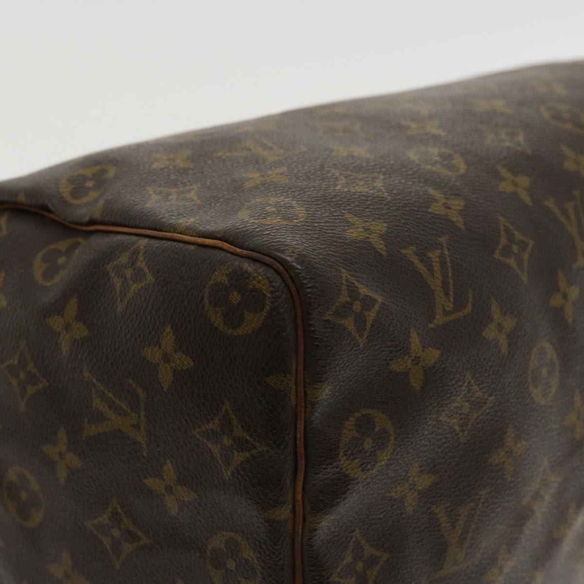 LOUIS VUITTON Monogram Speedy 35 Hand Bag M41524 LV Auth ar8775