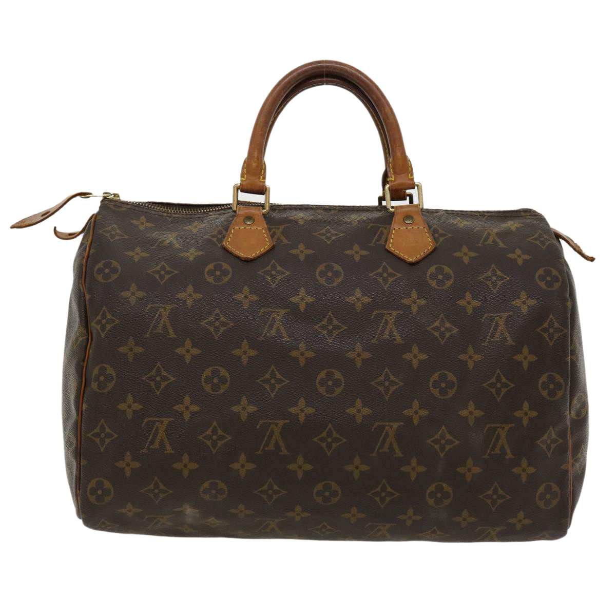 LOUIS VUITTON Monogram Speedy 35 Hand Bag M41524 LV Auth ar8775 - 0