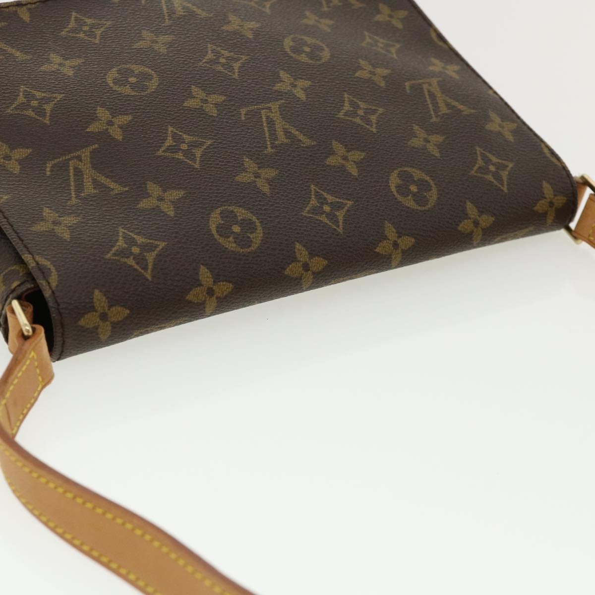 LOUIS VUITTON Monogram Musette Tango Short Strap Shoulder Bag M51257 Auth ar8809