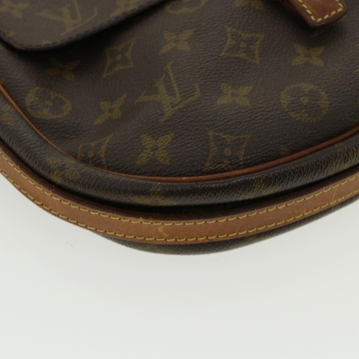 LOUIS VUITTON Monogram Jeune Fille GM Shoulder Bag Vintage M51225 LV Auth ar8820