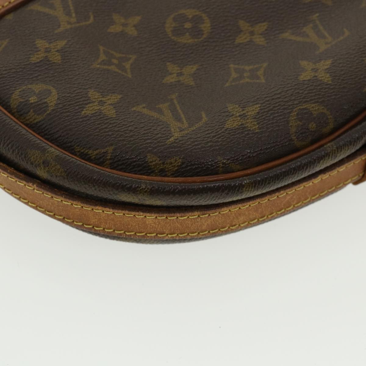 LOUIS VUITTON Monogram Jeune Fille GM Shoulder Bag Vintage M51225 LV Auth ar8820