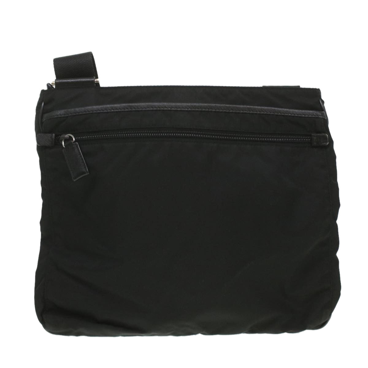PRADA Shoulder Bag Nylon Black Auth ar8832 - 0