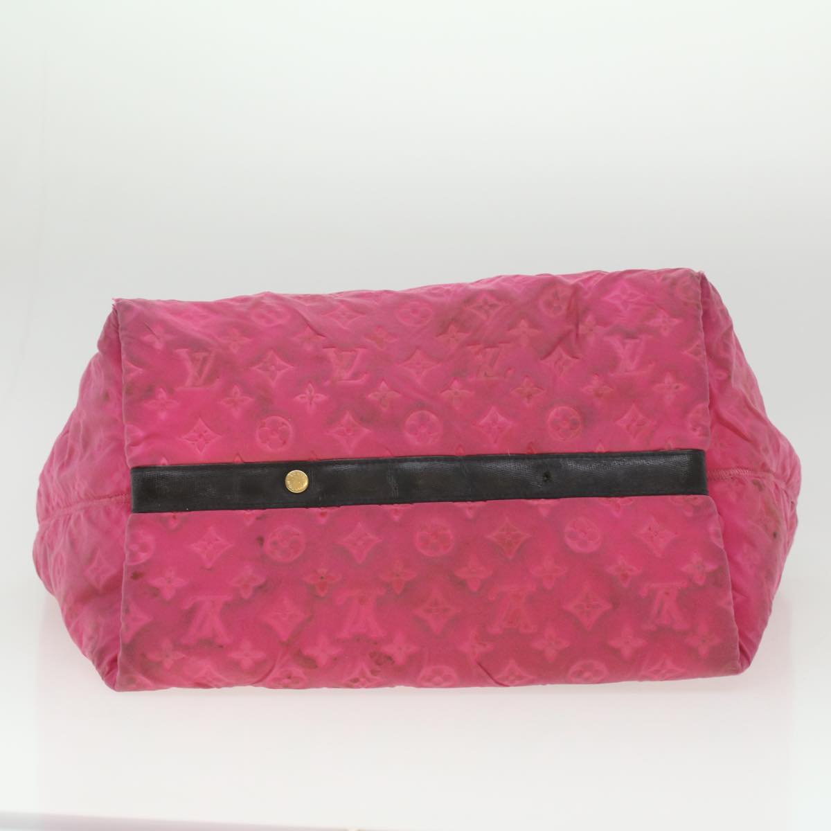 LOUIS VUITTON Cruise Scuba MM Tote Bag Microfiber Fuchsia M92802 LV Auth ar8879