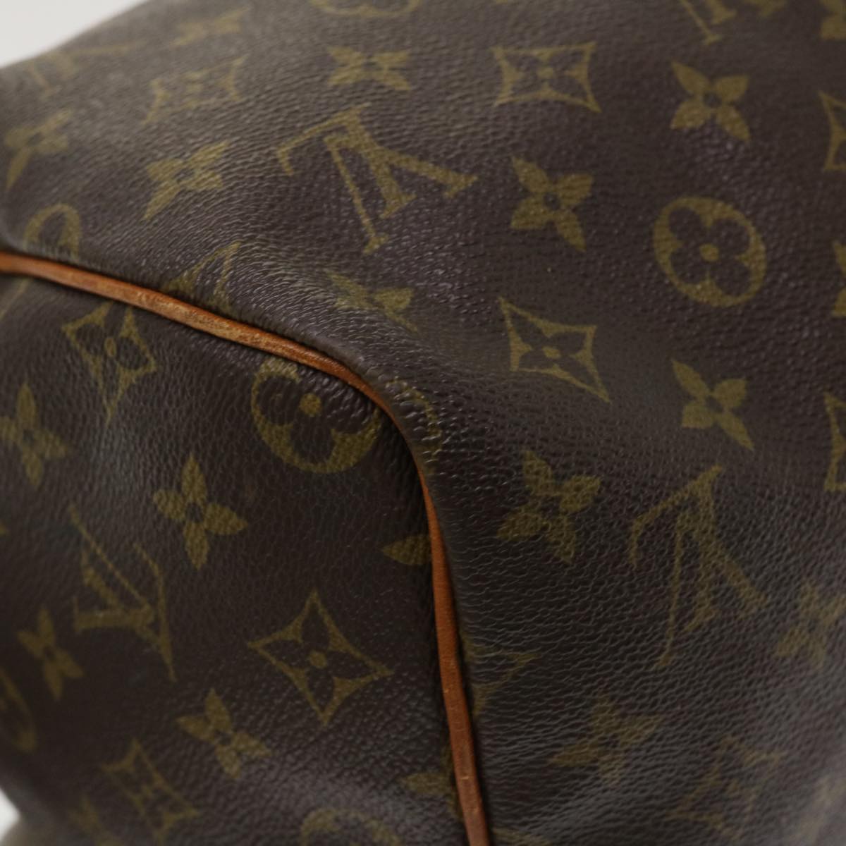 LOUIS VUITTON Monogram Speedy 30 Hand Bag M41526 LV Auth ar8890