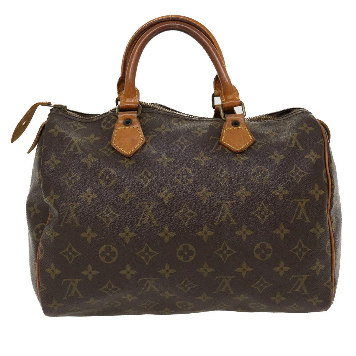 LOUIS VUITTON Monogram Speedy 30 Hand Bag M41526 LV Auth ar8890