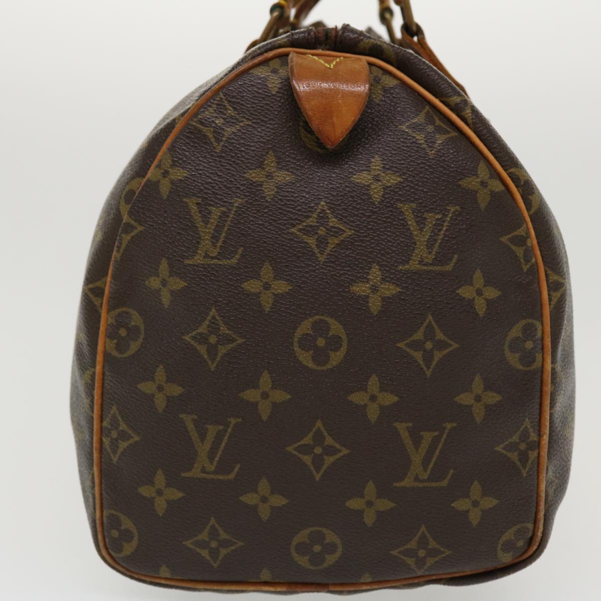 LOUIS VUITTON Monogram Speedy 30 Hand Bag M41526 LV Auth ar8890