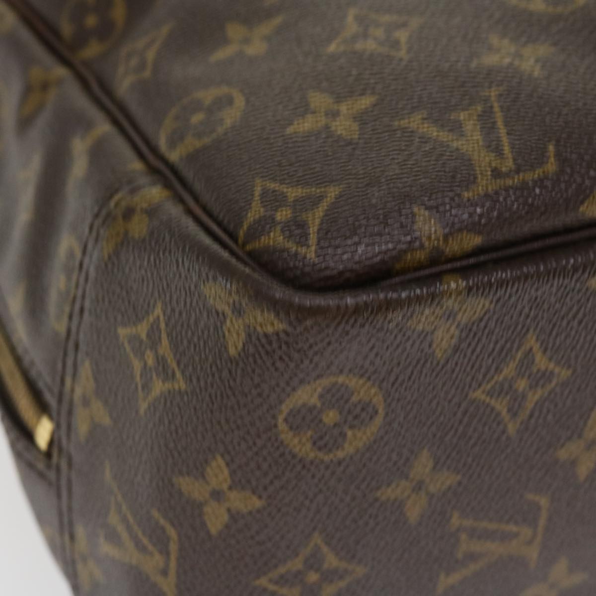 LOUIS VUITTON Monogram Deauville Hand Bag M47270 LV Auth ar8971