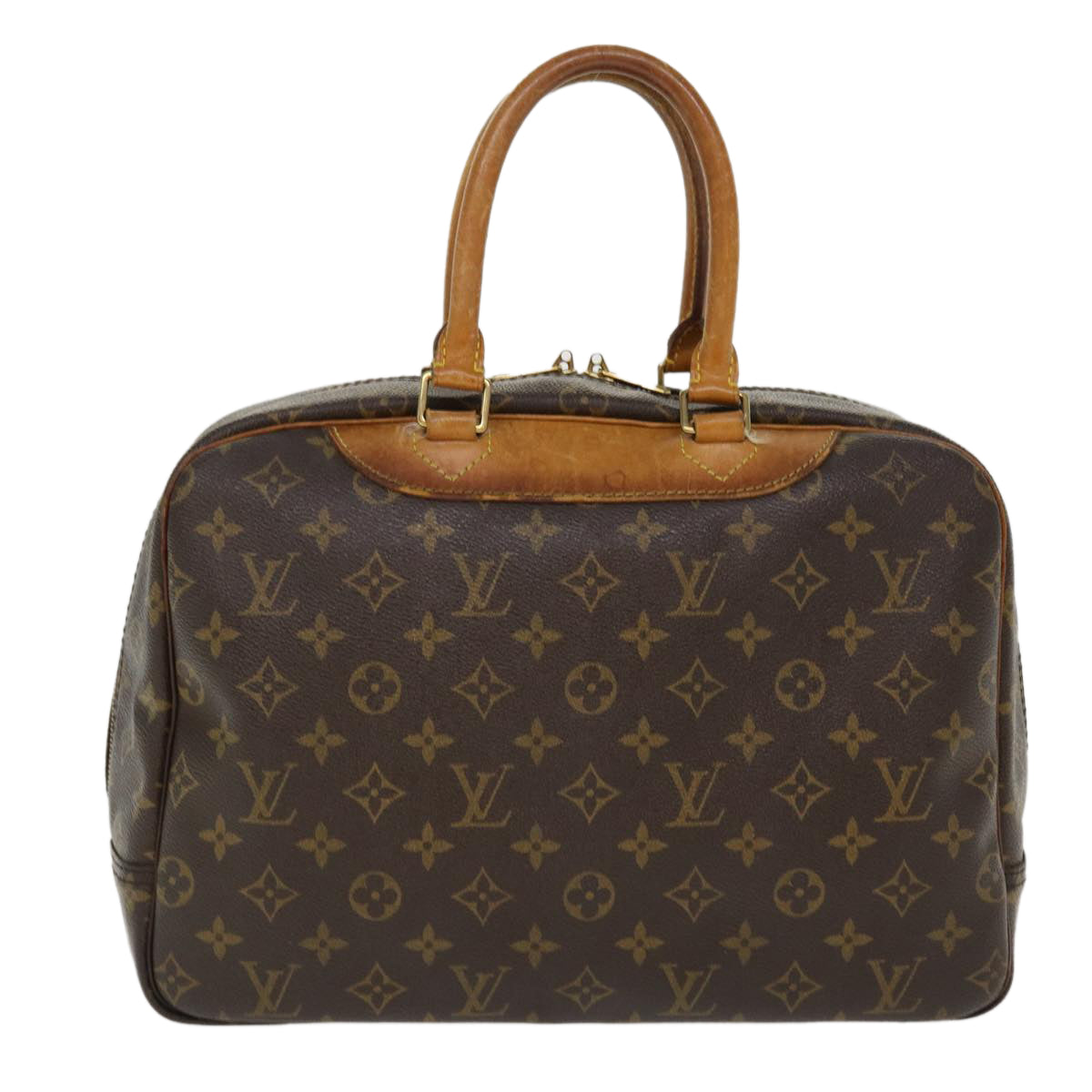 LOUIS VUITTON Monogram Deauville Hand Bag M47270 LV Auth ar8971 - 0