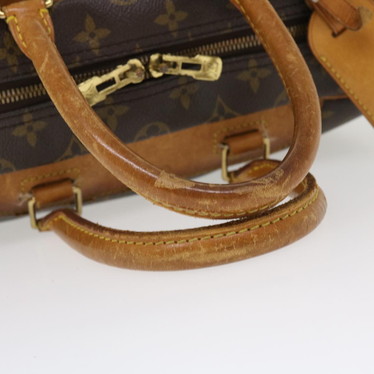 LOUIS VUITTON Monogram Deauville Hand Bag M47270 LV Auth ar8971