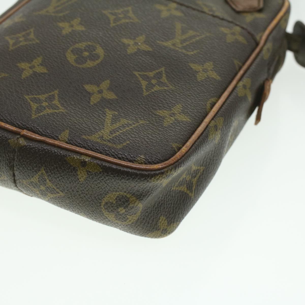 LOUIS VUITTON Monogram Danube Shoulder Bag Vintage M45266 LV Auth ar8986