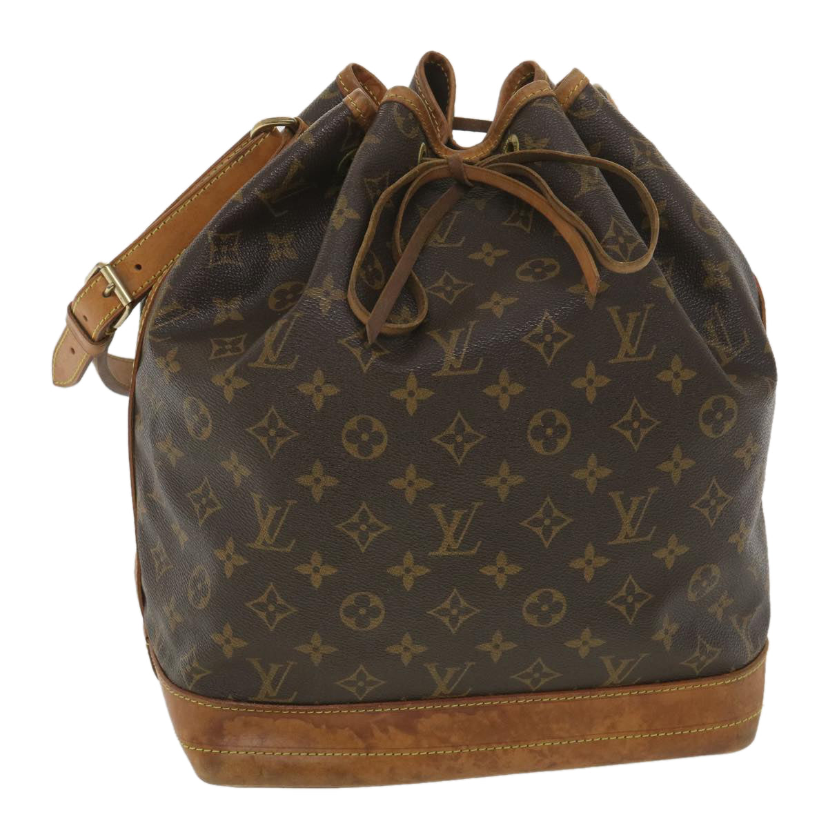 LOUIS VUITTON Monogram Noe Shoulder Bag M42224 LV Auth ar9005