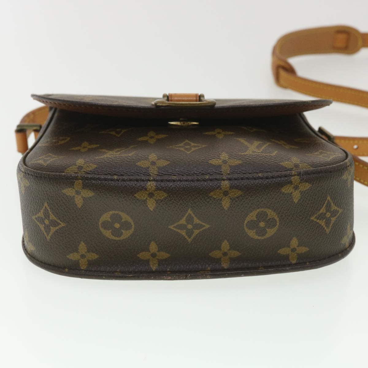 LOUIS VUITTON Monogram Saint Cloud MM Shoulder Bag M51243 LV Auth ar9006