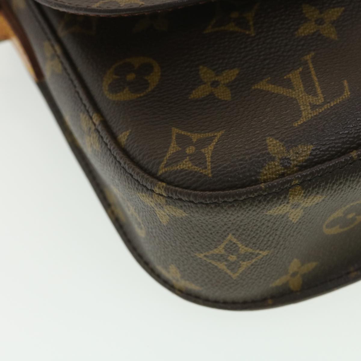 LOUIS VUITTON Monogram Saint Cloud MM Shoulder Bag M51243 LV Auth ar9006