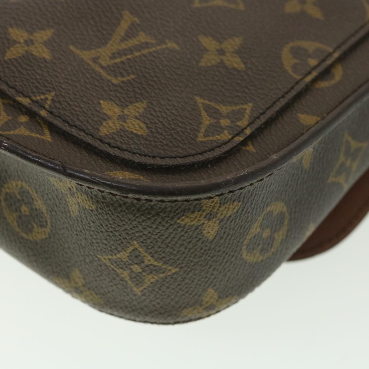 LOUIS VUITTON Monogram Saint Cloud MM Shoulder Bag M51243 LV Auth ar9006