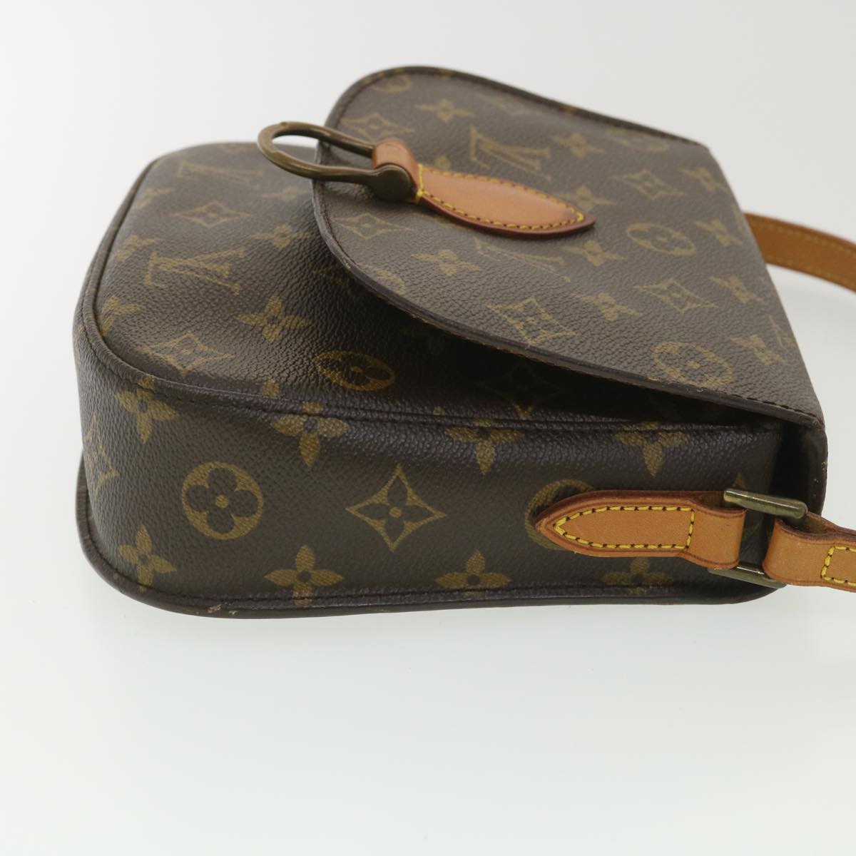 LOUIS VUITTON Monogram Saint Cloud MM Shoulder Bag M51243 LV Auth ar9006